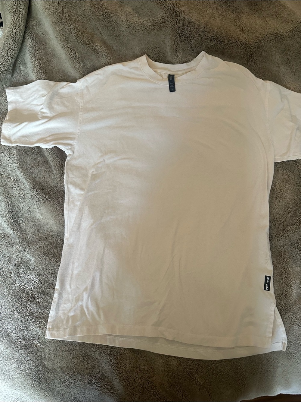ASRV Men's Cream Short Sleeve Tee - Minimal Crew